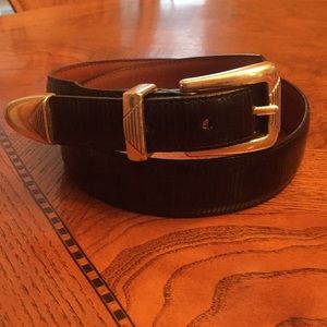 Men’s Black Onyx by Brighton Belt Size 34.
